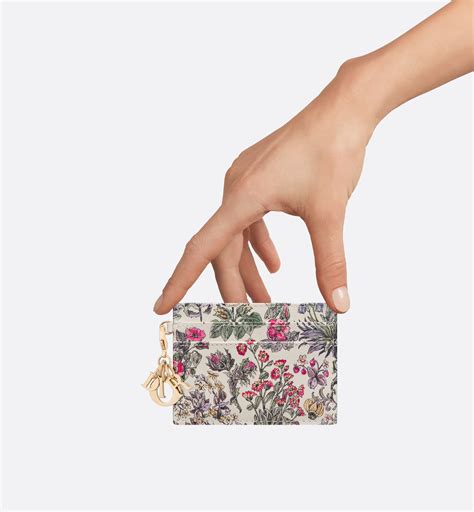 dior カードホルダー|【日本限定】Lady Dior Freesia カードホルダー.